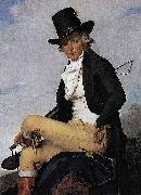Jacques-Louis  David Seriziat oil painting on canvas